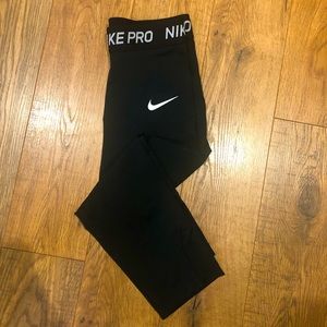 *SOLD* Nike Pro Black Leggings